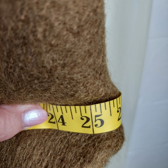 Vintage Wool Green Angora Jacket and Wool Sweater by Andrea Jovine - Picture 15 of 16